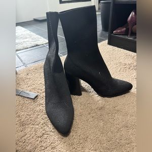 Black Sock Boots